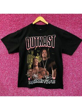Primitive x Outkast Andre 30000 & Big Boi Hip-Hop T-Shirt medium